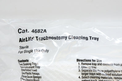 CareFusion 4682A AirLife Tracheostomy Cleaning Tray (x)